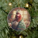 Zoek naar kip ornamenten Kerstversiering