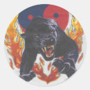 Zoek naar panters stickers Zwart