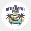 Zoek naar golfclubs stickers Pensionering