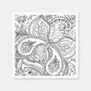 Zoek naar bloemen tekening servetten Voor haar