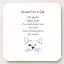 Zoek naar humor onderzetters Schattig