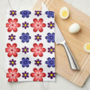 Zoek naar paarse bloemen keuken handdoeken Elk persoon