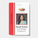Zoek naar corporate badges Aangepaste personeelsbadge