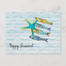 Zoek naar zeesterren briefkaarten Ocean