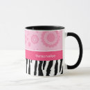 Zoek naar zebra print mokken Girly