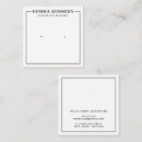Zoek naar studs visitekaartjes Designer sieraden