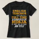Zoek naar engelse tshirts Engels leraar