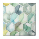 Zoek naar hexagon patroon tegels Abstract