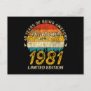 Zoek naar made in 1981 briefkaarten Voor iedereen