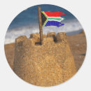 Zoek naar zandkastelen stickers Strand