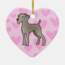 Zoek naar weimaraner ornamenten Schattig