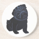 Zoek naar pug onderzetters Schattig