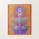 Zoek naar chakra puzzels Energie