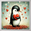 Zoek naar pinguïn liefde posters Hart