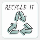 Zoek naar aarde symbool stickers Recycling