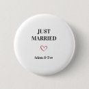Zoek naar pasen buttons Pas getrouwd