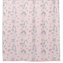 Zoek naar roze eenhoorn douchegordijnen Regenboog