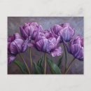 Zoek naar paarse tulpen briefkaarten Bloem
