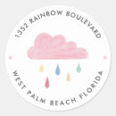 Zoek naar regendruppels stickers Regenwolk