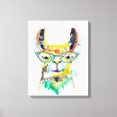 Zoek naar dierentuin canvas prints Lama