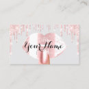 Zoek naar glazen visitekaartjes Baas