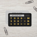 Zoek naar calculator visitekaartjes Boekhouding