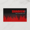 Zoek naar equalizer visitekaartjes Disk jockey