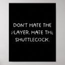 Zoek naar badminton speler posters Spelen