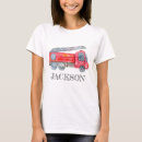 Zoek naar brandweerauto tshirts Rood