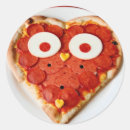 Zoek naar grappige pizza stickers Schattig