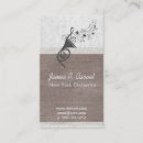 Zoek naar hoorn visitekaartjes Muziekleraar