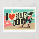 Zoek naar roller derby briefkaarten Schaats