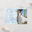 Zoek naar winter wonderland quinceanera uitnodigingen Elk persoon