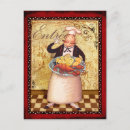 Zoek naar cartoon chef kok briefkaarten Thuis