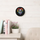 Zoek naar regenboog hart klokken Retro