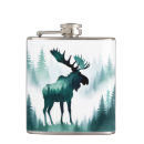 Zoek naar moose heupflesjes Illustratie