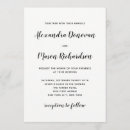 Zoek naar niet traditioneel huwelijk uitnodigingen Minimaal