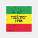 Zoek naar reggae servetten Vlag