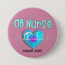 Zoek naar verloskunde buttons Verpleegster