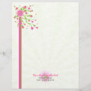 Zoek naar floral design briefpapier Groen