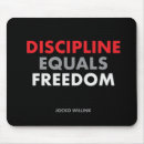 Zoek naar discipline muismatten Motivatie