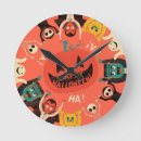 Zoek naar halloween skelet klokken Pompoen