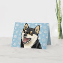 Zoek naar shiba inu christmas kaarten Sneeuw
