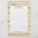 Zoek naar pianist briefpapier Vintage