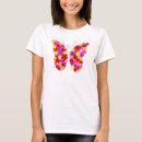 Zoek naar regenboog vlinder tshirts Voor haar