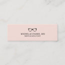 Zoek naar optometrist visitekaartjes Minimalistisch