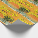 Zoek naar tropisch strand cadeaupapier Vintage