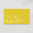 Zoek naar software ontwikkelaar visitekaartjes Web