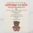 Zoek naar liefdadigheid flyers Kerstmis