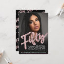 Zoek naar 50ste verjaardagspartij uitnodigingen Zwart